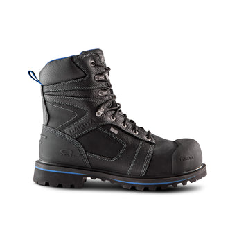 Dakota WorkPro Series Men's 8557 Steel Toe Composite Plate 8 Inch Waterproof DURATOE Work Boots - Black