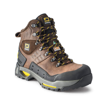 Dakota WorkPro Series Men's 2120 Steel Toe Composite Plate Waterproof HD3 Work Boots - Dark Brown