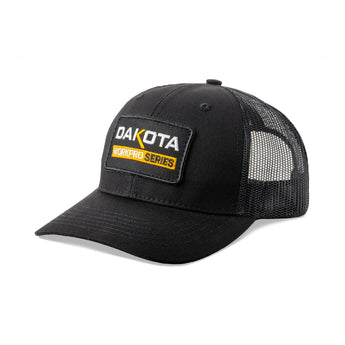 Dakota WorkPro Series Trucker Hat (Black/Black)