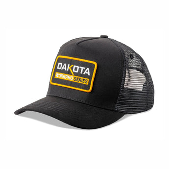 Dakota WorkPro Series Trucker Hat (Black/Yellow)